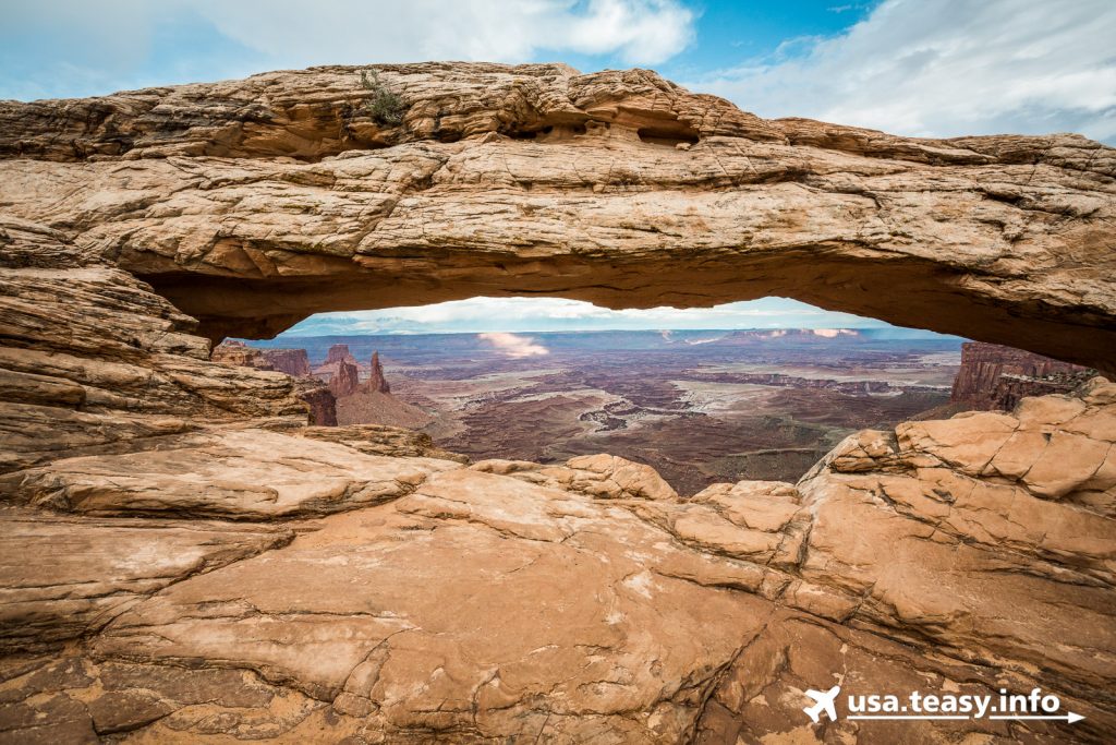 Mesa Arch: Ein Wahrzeichen des Canyonland Nationalpark.